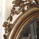 Miroir encadrement doré époque Napoléon III