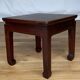Tabouret table chine 1960 bois de fer belle patine
