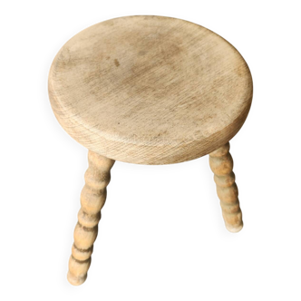 Wooden tripod stool