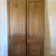 Double doors in solid oak