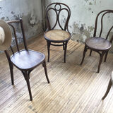 Lot 4 bistro chairs Thonet No.19, 20 & 208