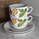 Tasses en porcelaine année 60/70