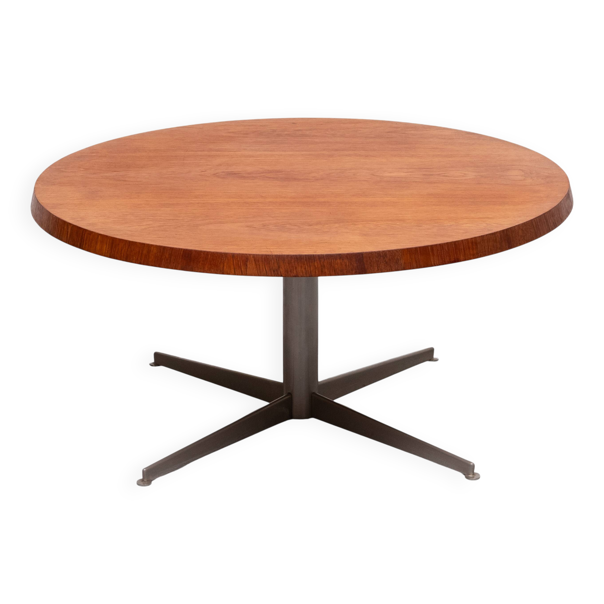 Teak round Coffee table Ilse Mōbel 1960s Germany