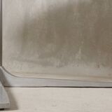 c. 1970 - Dining table in marble and chromed steel/cast aluminum - France