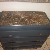 Commode vintage a pieds compas