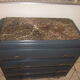 Vintage dresser with compass feet