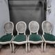 Suite of 4 Louis XVI style chairs