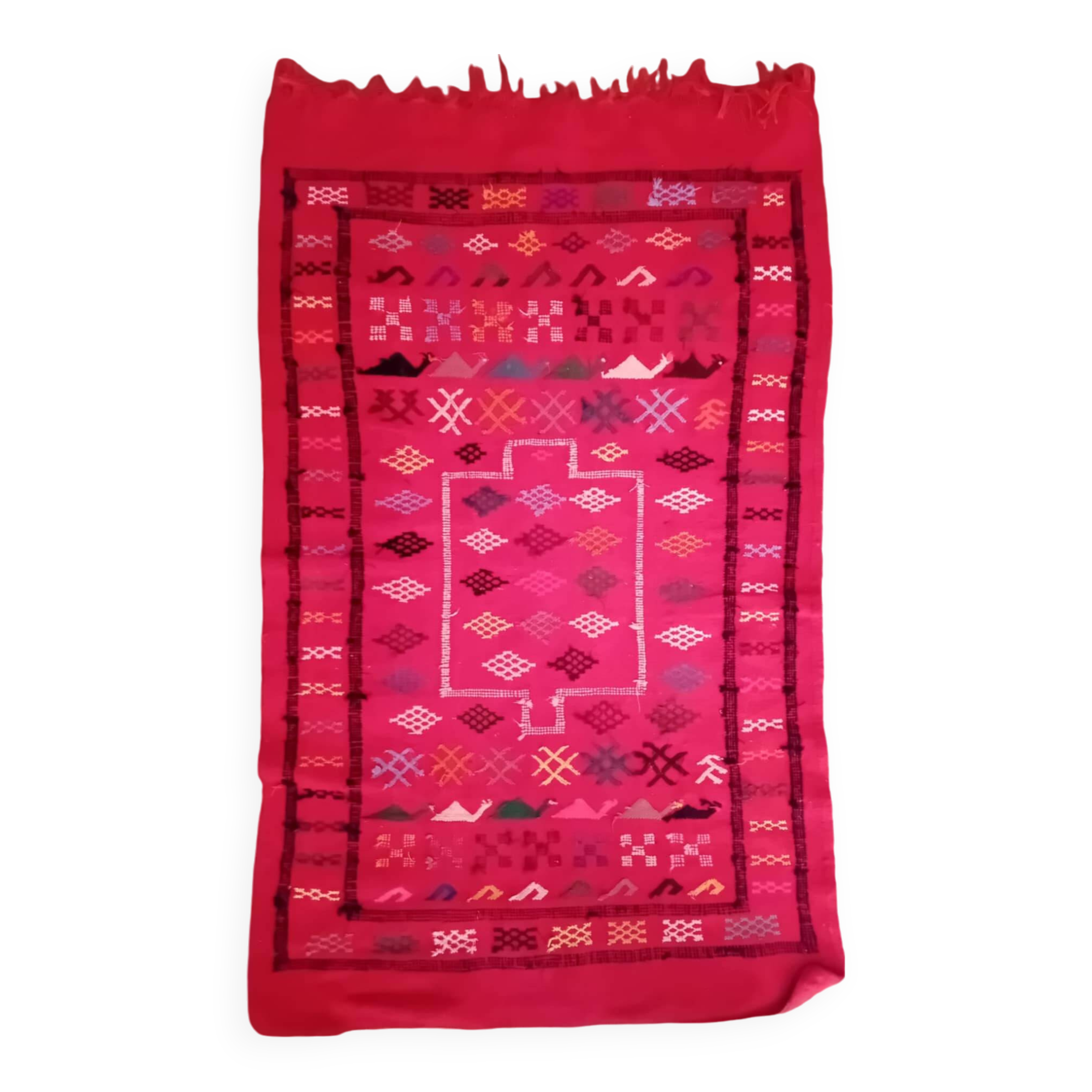 Handmade Berber Kilim 153x93cm