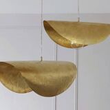 Hammered brass suspension diameter 80