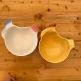 2 large chicken dishes