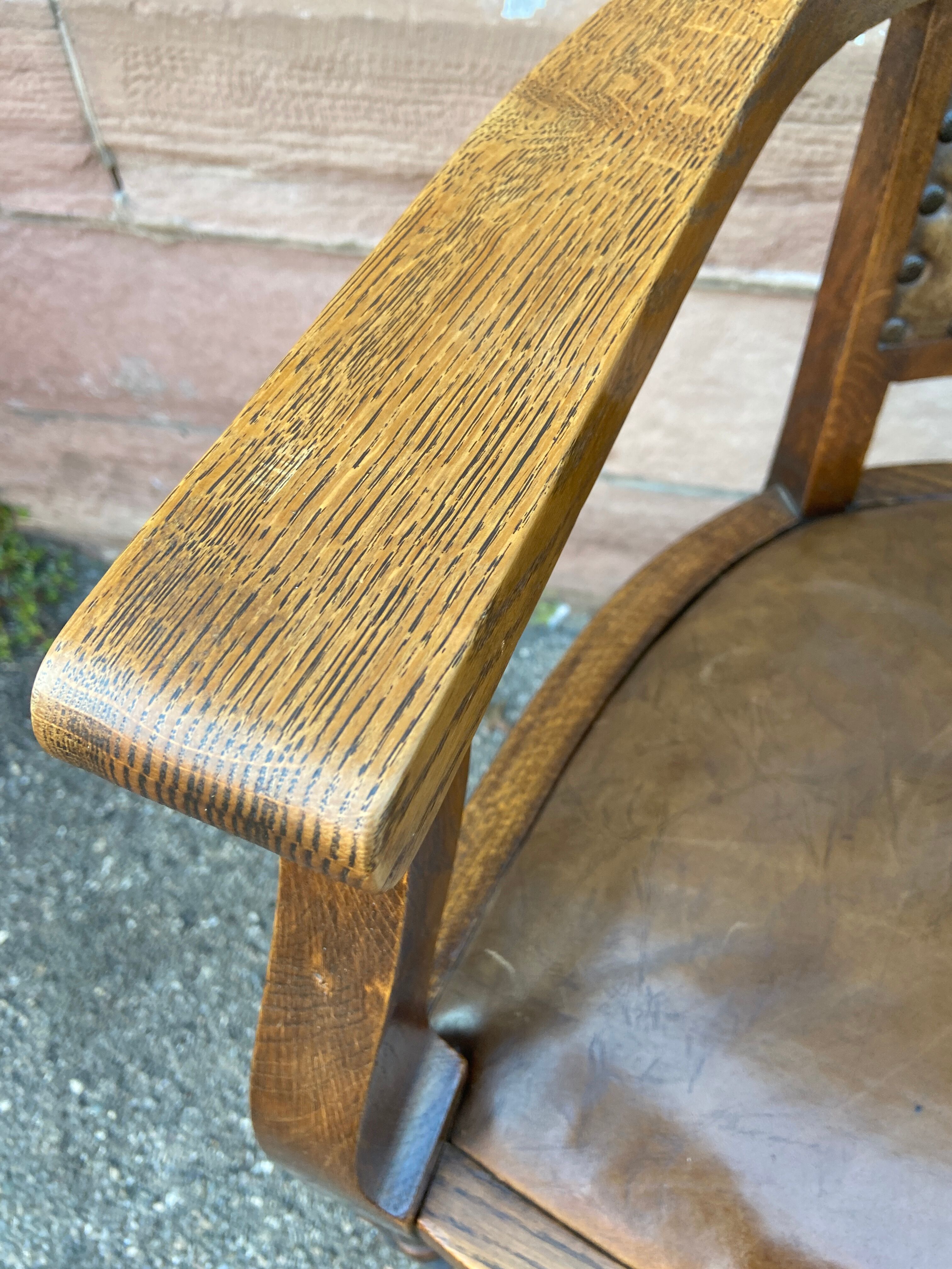 Vintage Art Deco office chair