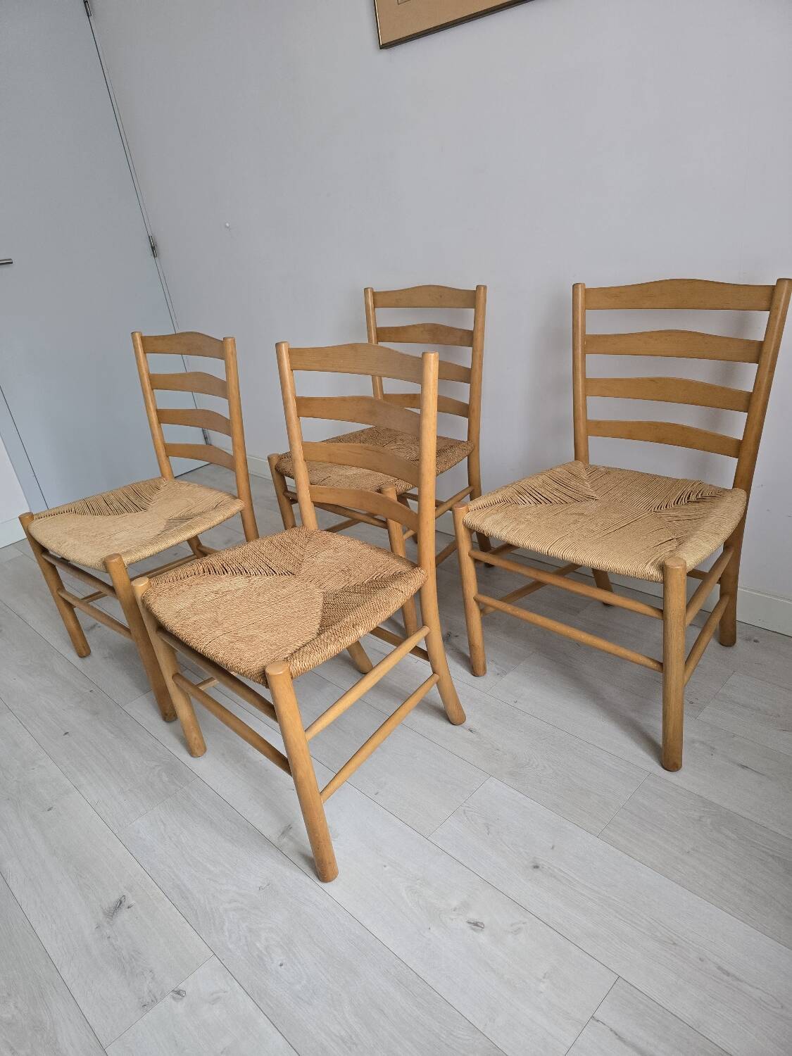 4× Chaises de salle à manger Fritz Hansen