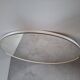 1970s Czechoslovakian Round Wall Mirror with Beige Frame