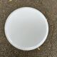 Vintage white stool from the 70s — Space Age / Pop Art design