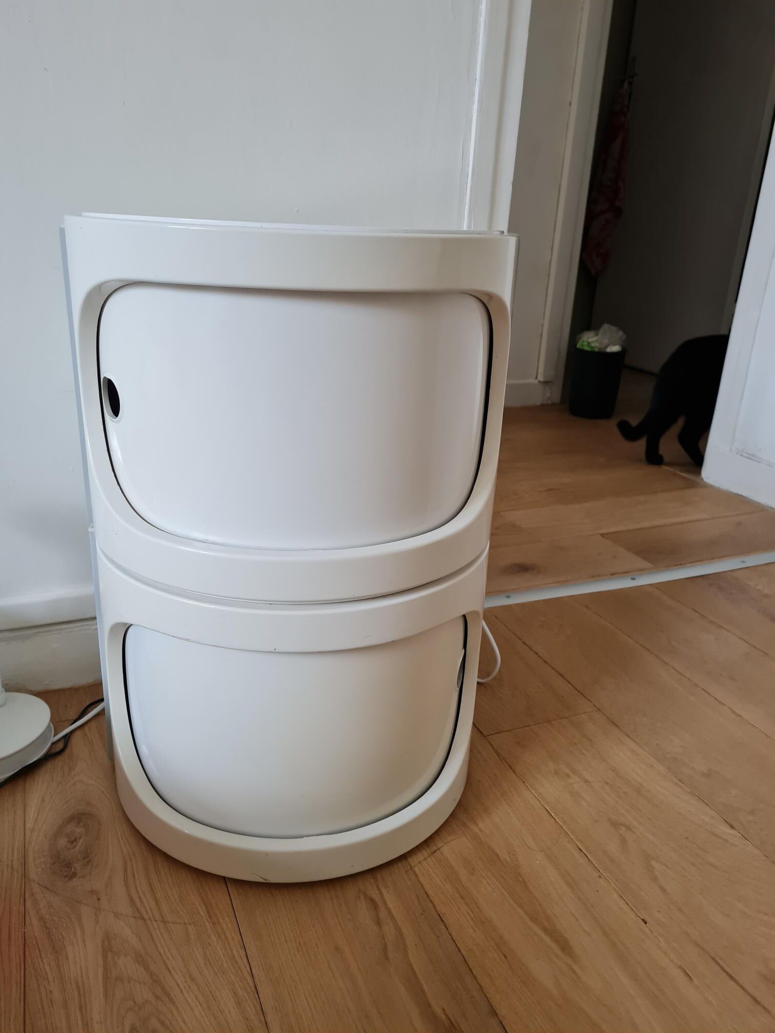 vintage KARTELL bedside table