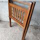 Foldable wooden magazine holder Braakman and Scandinavian vintage Pastoe