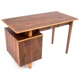 Bureau vintage, conçu par M. Puchała, Pologne, années 1960. Après rénovation.
