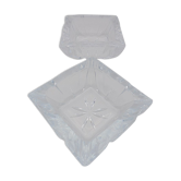 Paire de cendriers en cristal