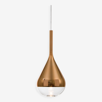 Suspension pianto copper/glass structure ⌀16cm belid
