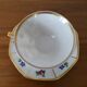Limoges Porcelain Cup with Decor of Barbel Fish and Roses