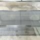 Chrome metal coffee table