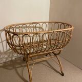 Rattan cradle