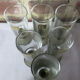6 flûtes Vemam made in Italy pied vert
