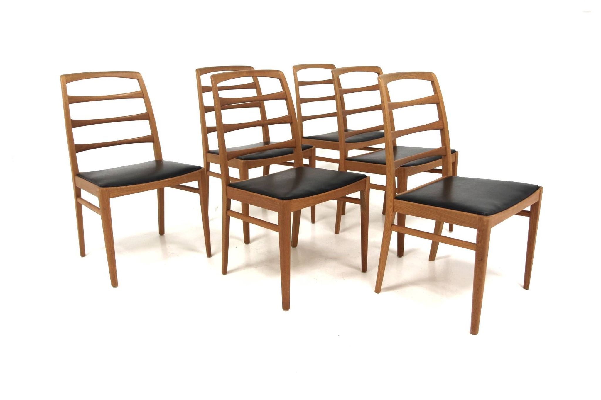 Set de 6 chaises scandinave en chêne "Reno", Bodafors, Suède, 1960