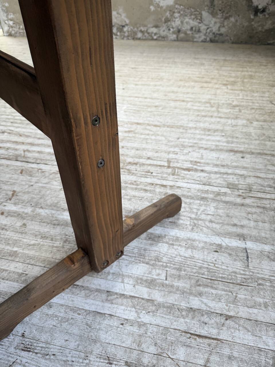 Perriand mountain furniture pine dining table