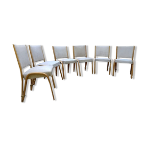 Ensemble de 6 chaises - bow wood