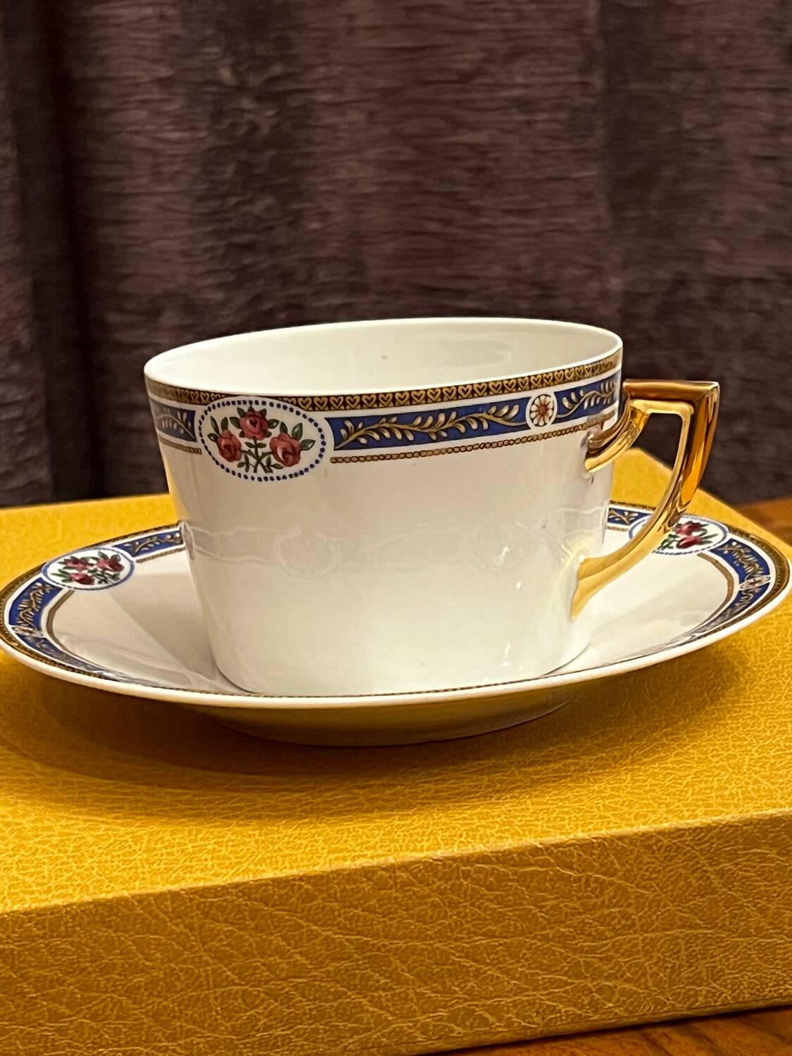 Limoges chocolate cup