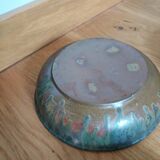 4 assiettes creuses en grès de Bouffioulx signées Maurice Pitot Belgique