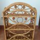 Shelf rattan peacock