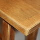 2 light oak benches