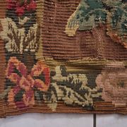 Tapisserie de laine "Verdure Flamande" de la manufacture Robert Four