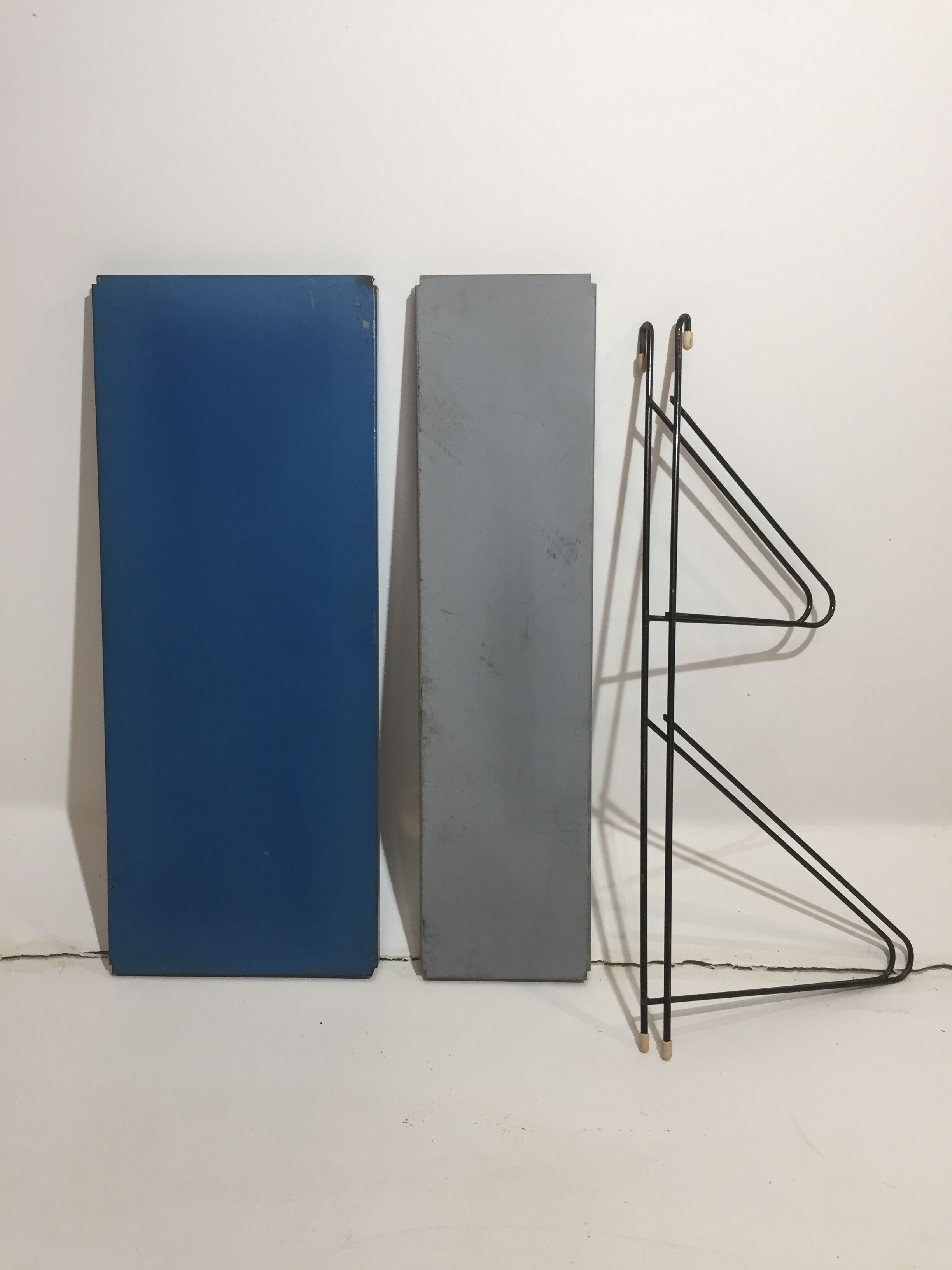 Metal shelf from the 1960s
