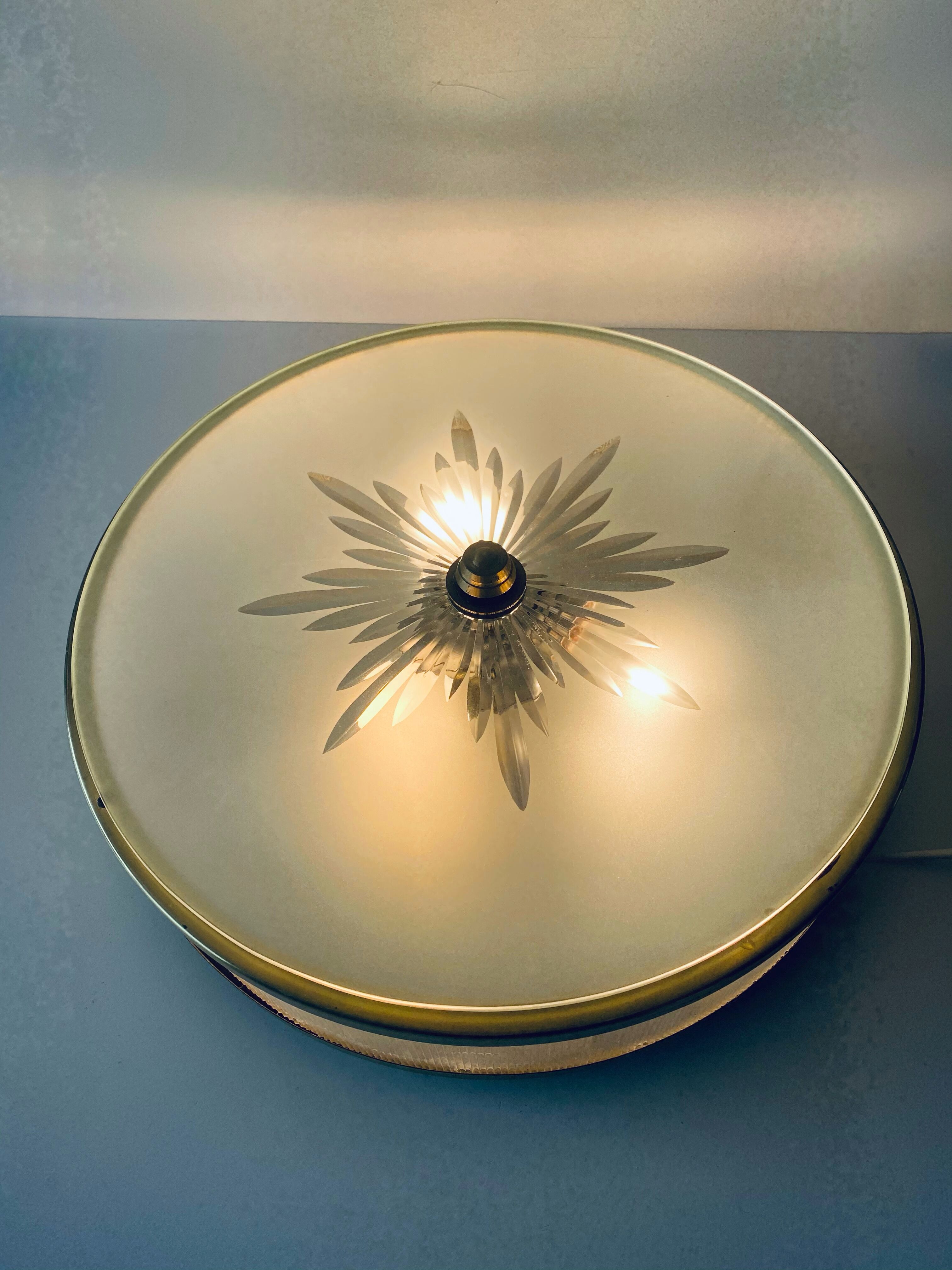 Art deco ceiling light
