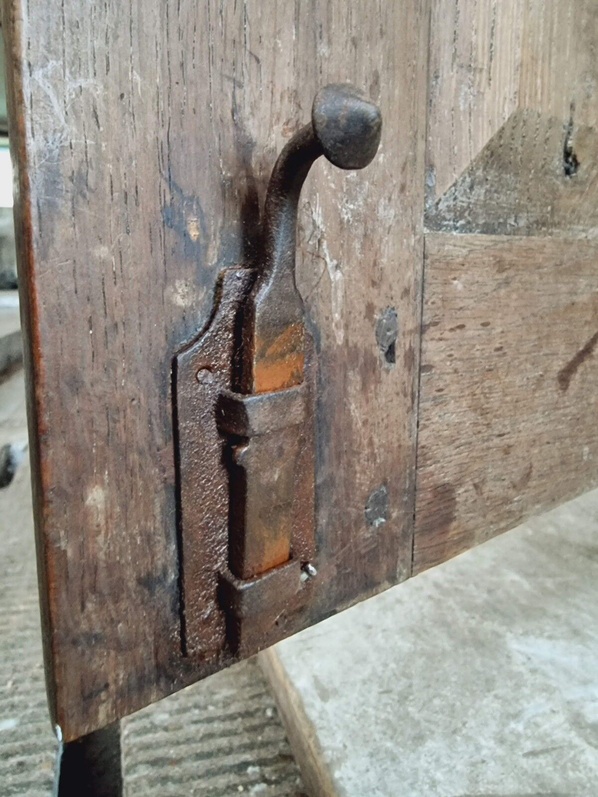 Antique cabinet oak 19th century sideboard