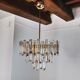 Venini two-tone chandelier, 3 levels, murano glass, Italy, 1970