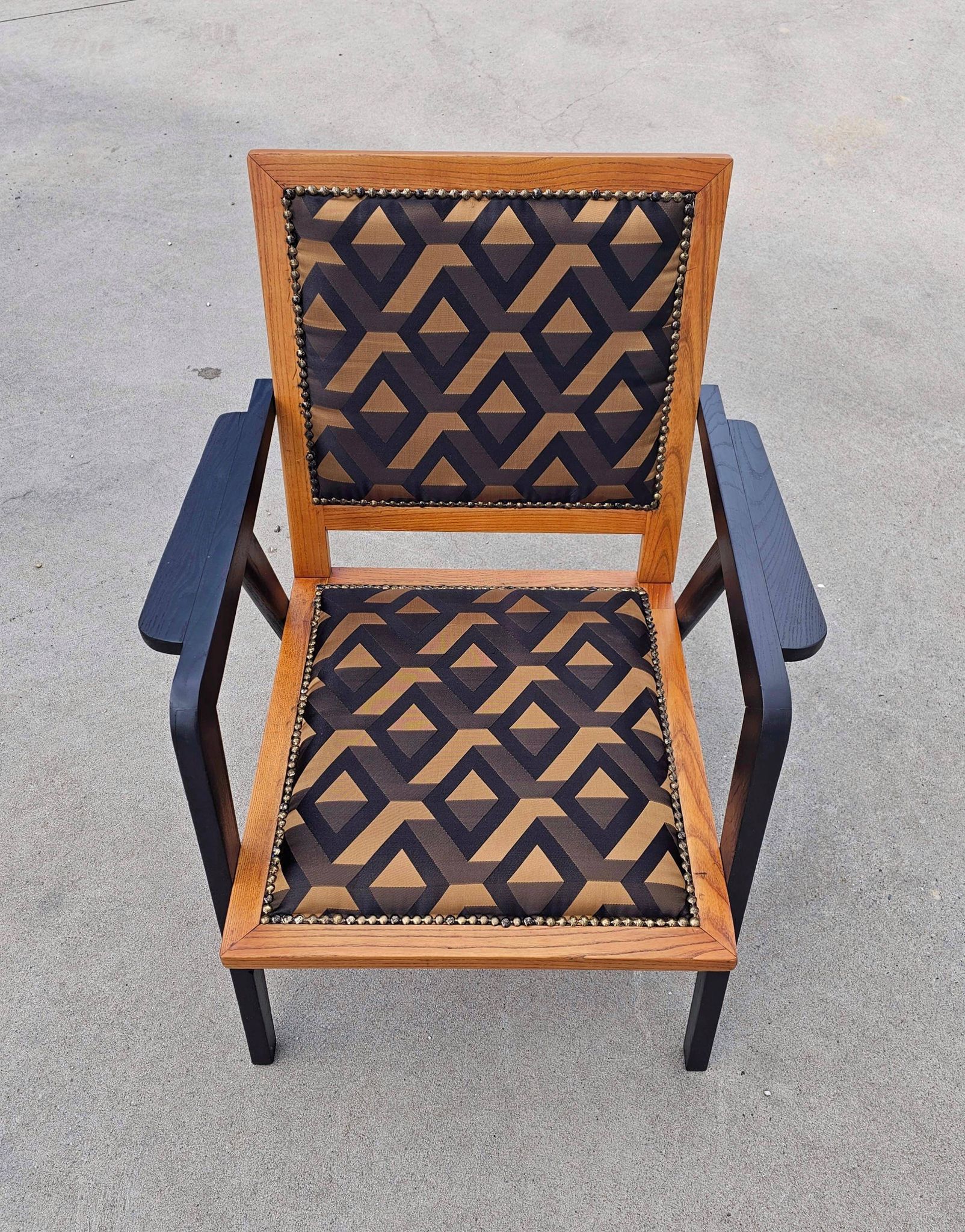 Pair of armchairs from the mid-20th century, Yugoslavia, 1950s.