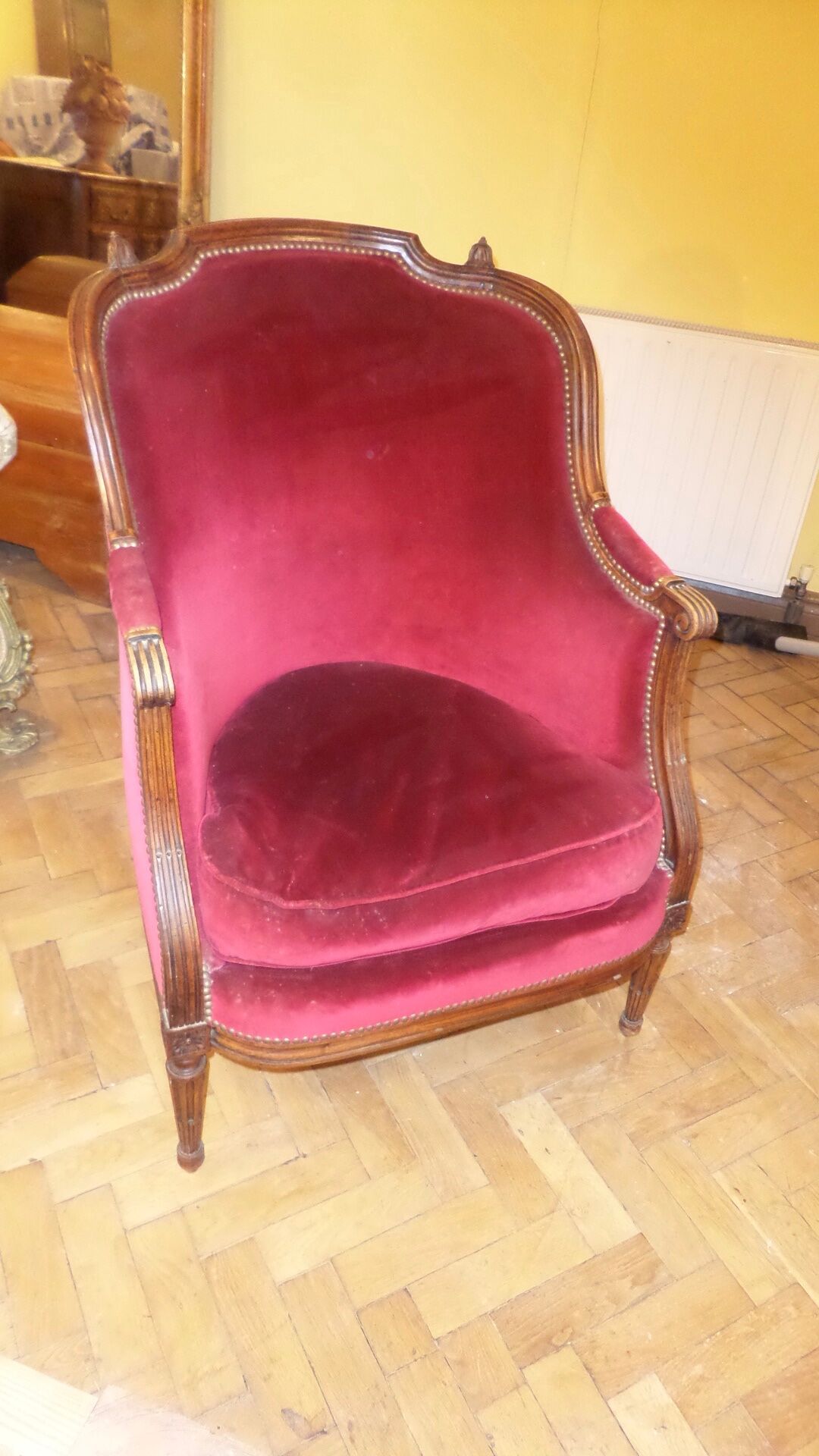 Napoleon III Bergere in Velvet