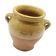 Ceramic ochre earth pot