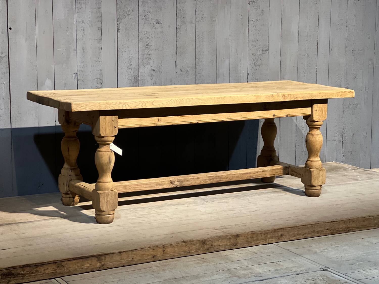 Faded Oak Farmhouse Table