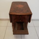 Bedside table with shutters/rabats