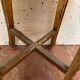 Louis XV style pedestal table in wood and gilded stucco 20th century