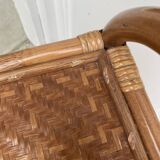 Vintage rattan chiffonier