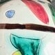 Vases vintage italy motif dragon