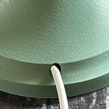 Vintage green opaline globe lamp