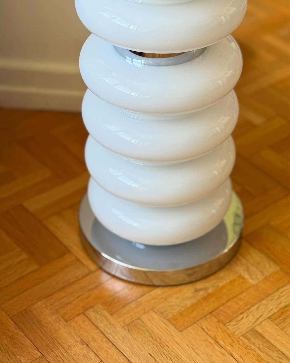 Large mid-century light fixture JSB