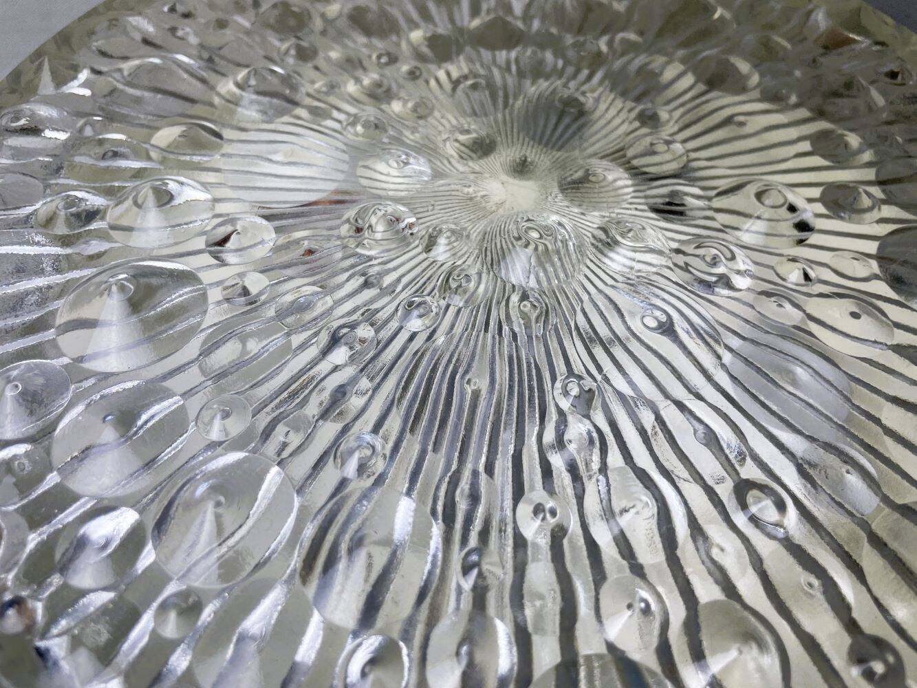 glass  ceiling or wall flush mount lamp by Philips